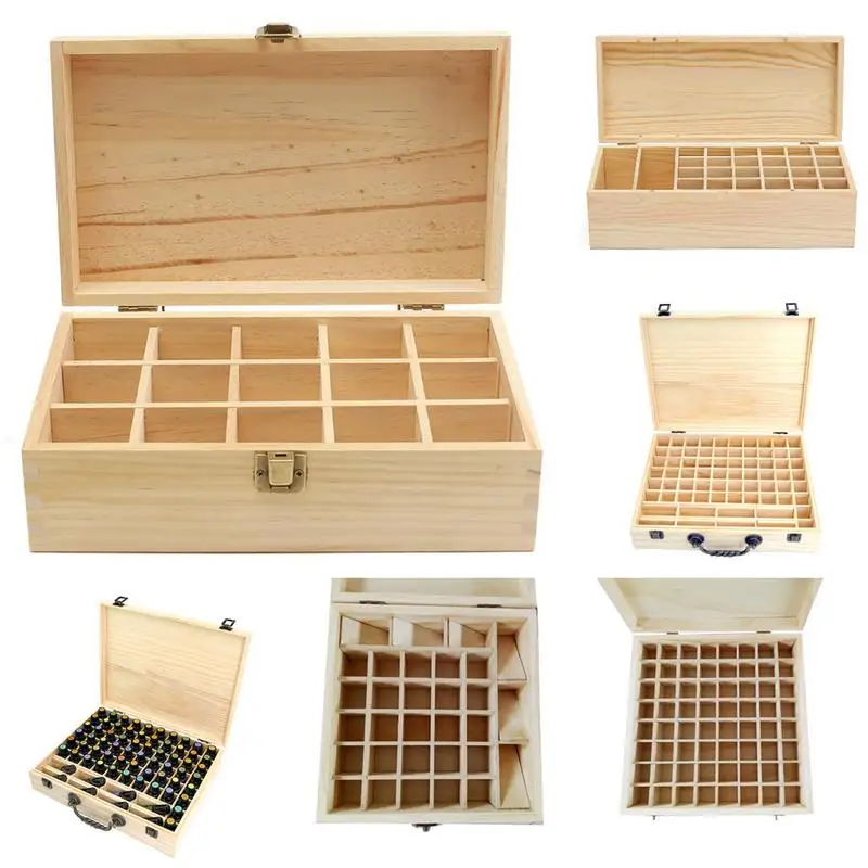 

Beauty storage perfect display wooden essential oil storage box
