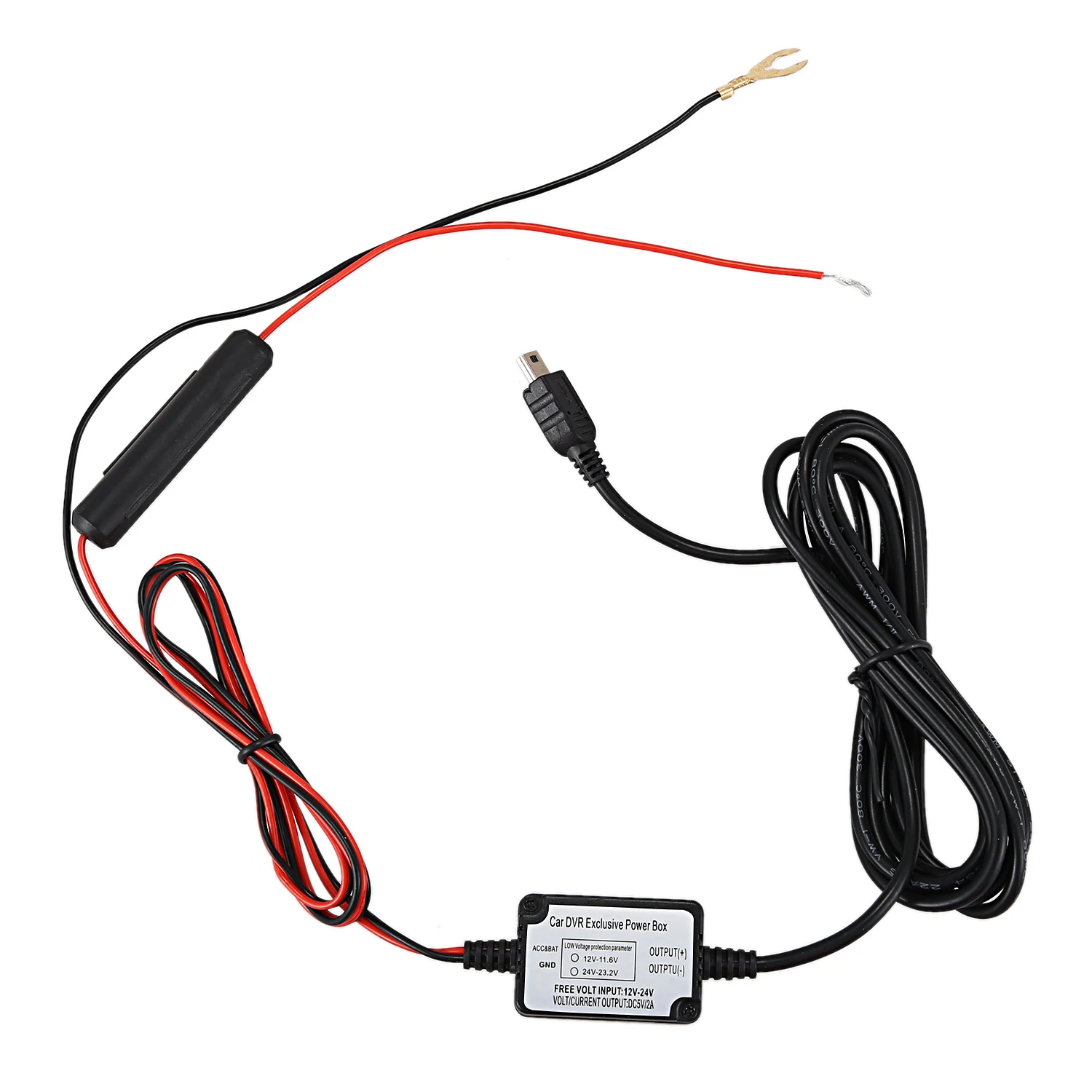 10ft мини USB 12V 24V до 5V Dash Cam комплект жестких дисков с мини/ACS/держатель Micro2 для Vantrue N2