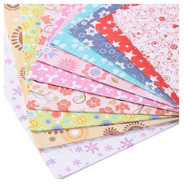 Новинка 1 упаковка цветочный квадратный складной кран PPYY оригами Chiyogami Craft Lucky Wish