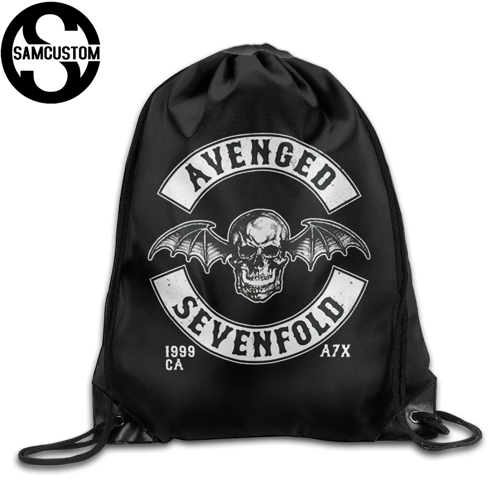 SAMCUSTOM Avenged Sevenfold 3D принт плечи мешок ткань рюкзак для мужчин и женщин порты разъёмы