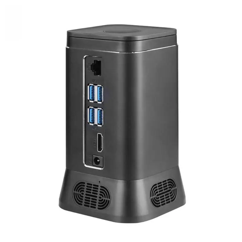Мини компьютер без вентиляторов ПК 2MP камера 4 + 64 г оконные рамы 10 HDMI Wi Fi хост |