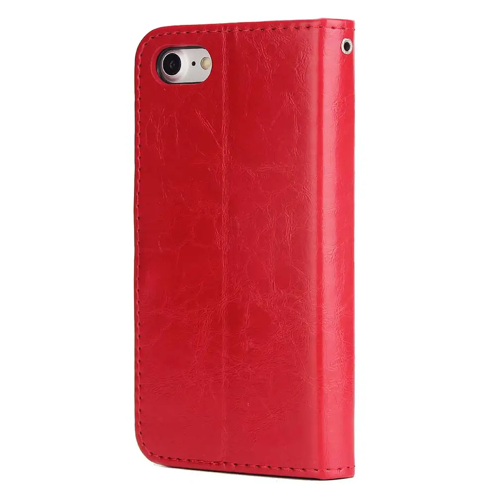 Кожаный чехол KISSCASE для iPhone X XS 7 8 6 6s Plus кошелек с отделением карт 5 5S SE телефона 6S