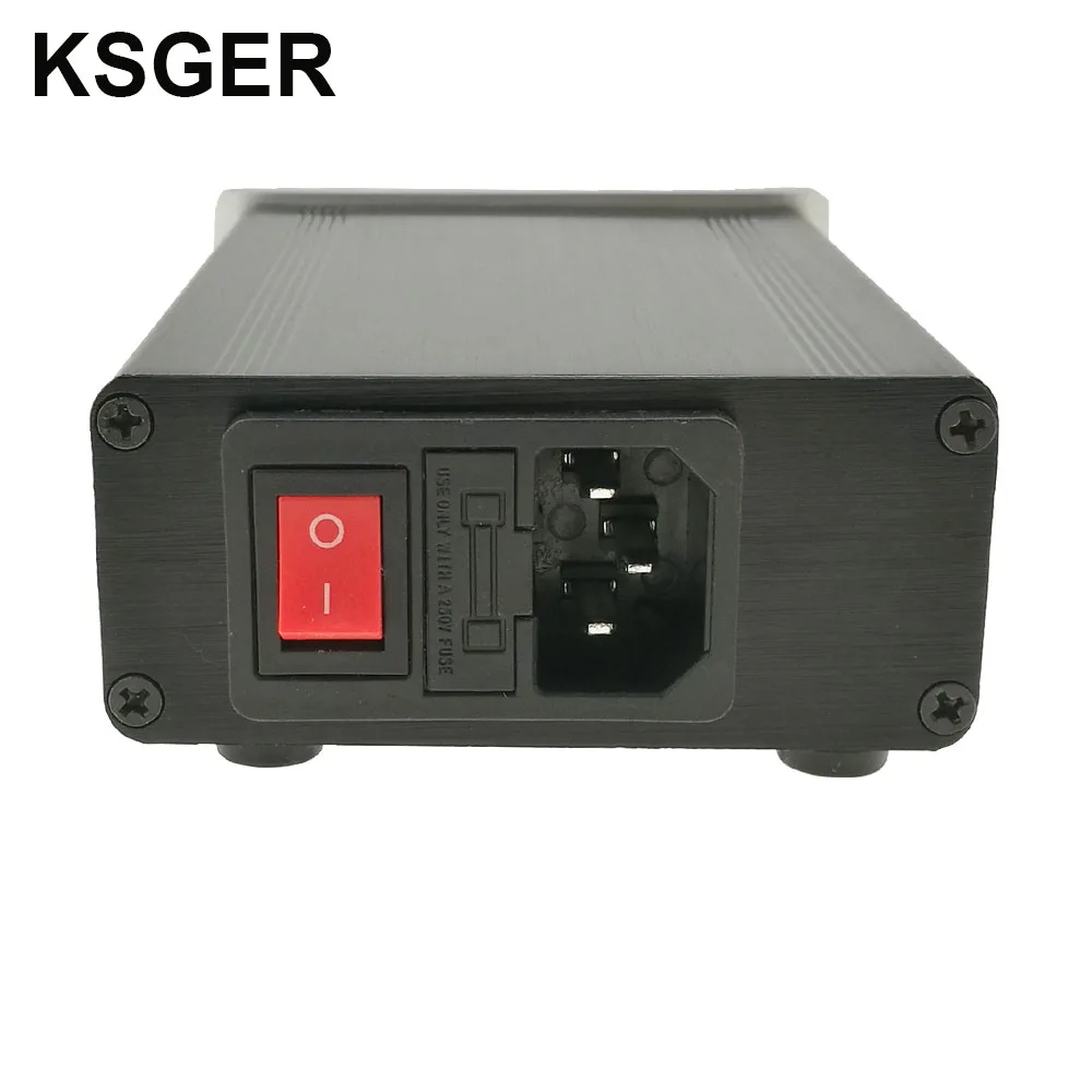 KSGER T12 паяльная станция STM32 OLED V2.01 контроллер FX9501 ручка ЧПУ Алюминиевый сплав DIY наборы сварки T12 железные наконечники