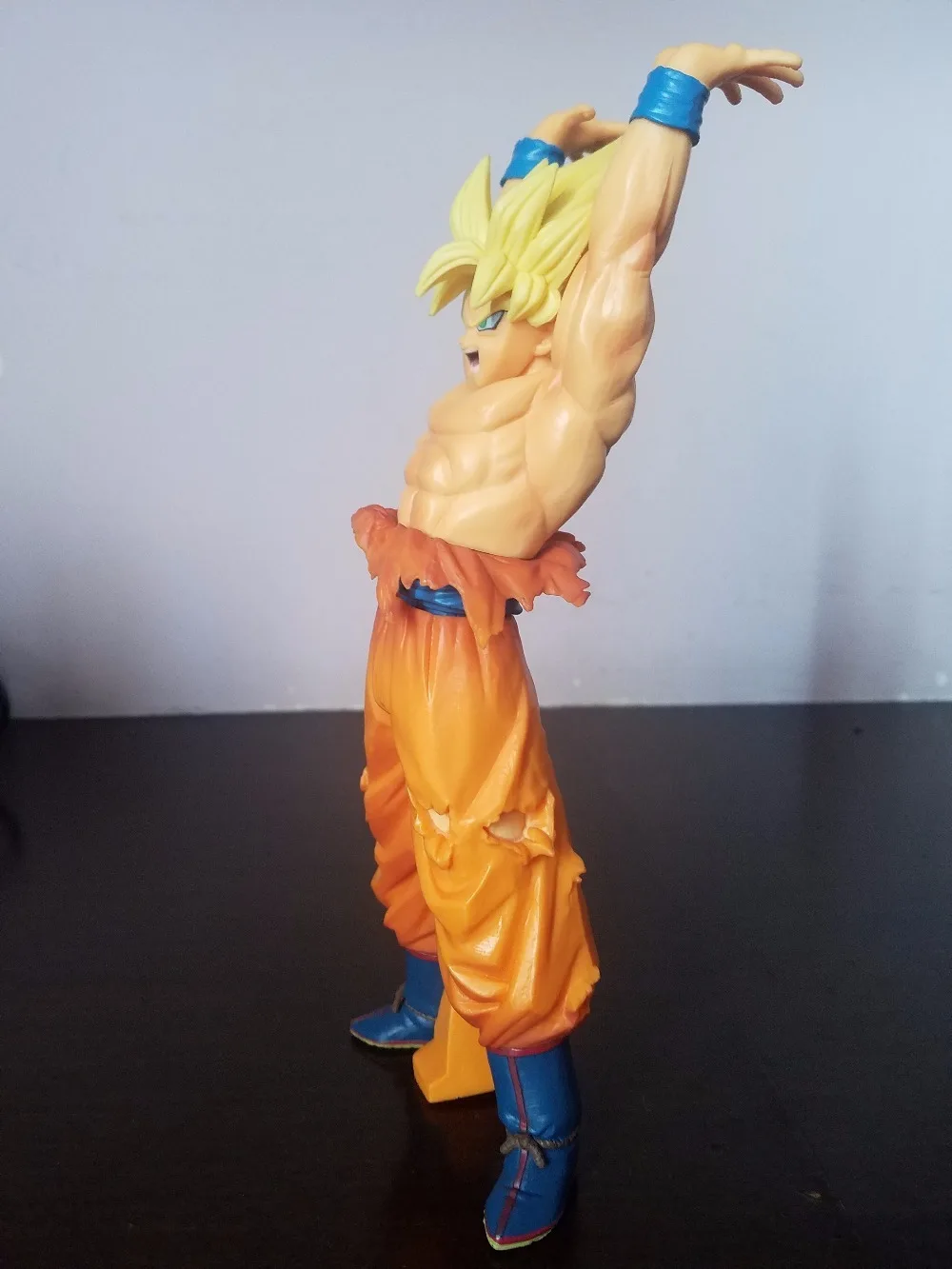 Аниме Dragon Ball Z 2 Stili 24 см Сон Гоку Супер Саян Genki dama Spirito Bomba коллекция фигурок из ПВХ