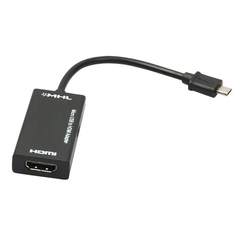 Микро USB к HDMI tv Out HD MHL кабель адаптера для телефона или планшета|Кабели передачи