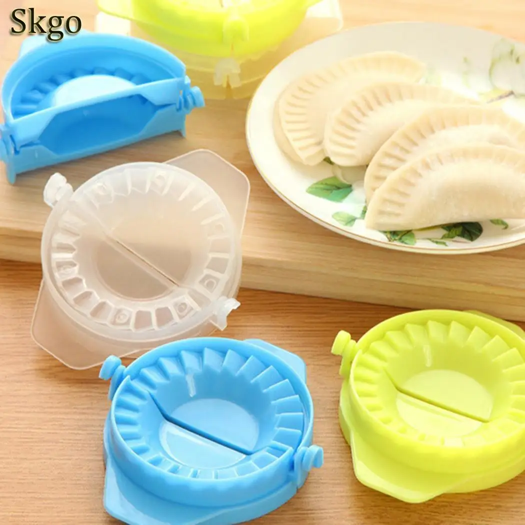 Простая Удобная форма ручной клецки устройство для пельменей прикольные DIY