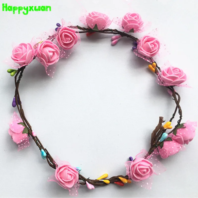 Happyxuan 5 шт. DIY головной убор цветочная гирлянда ручной работы детский сад набор