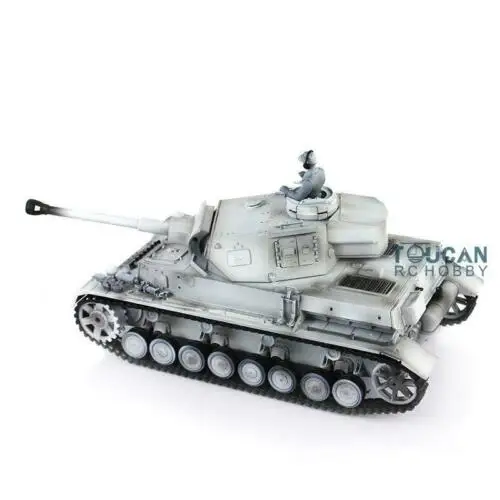 Heng Long 1/16 Snow 6 0 инфракрасный боевой панзер IV F2 RTR RC Tank 3859 металлические колеса