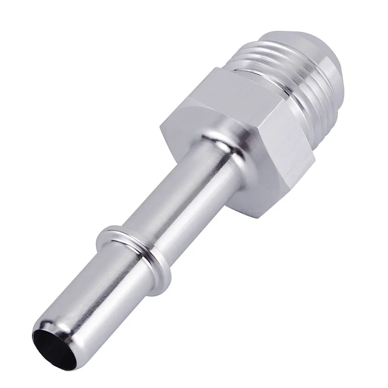 ESPEEDER Silver AN8 Male to 3/8 &quotSAE быстроразъемный мужской нажимной EFI Топливный Шланг из