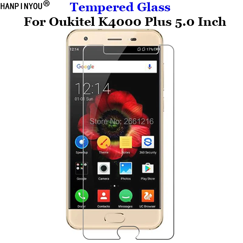 Для Oukitel K4000 Plus 5 0 &quotзакаленное стекло 9H 2.5D Премиум Защитная пленка для экрана