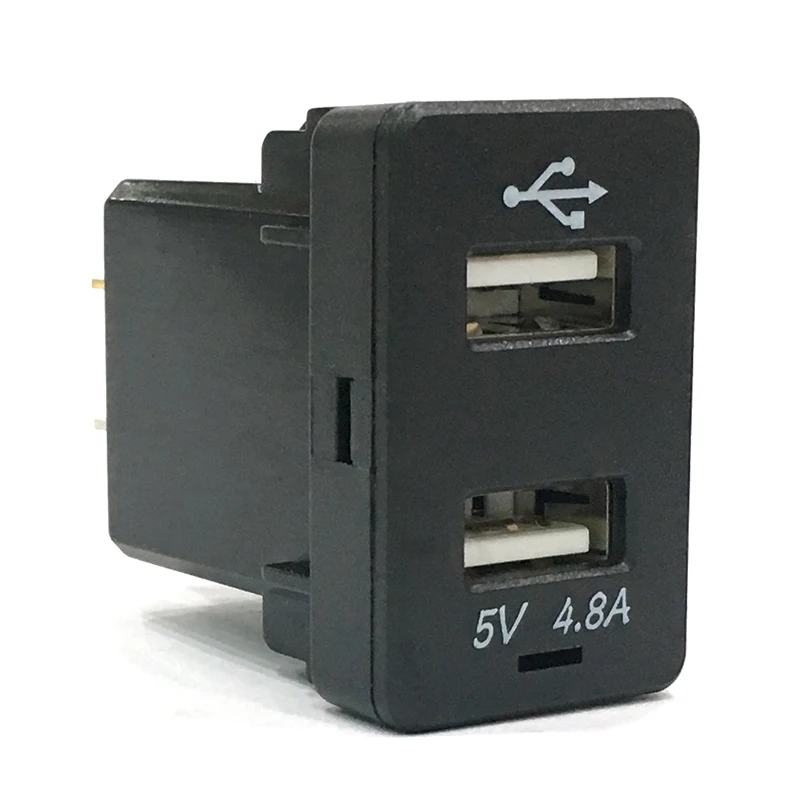 В 12 двойной USB порт автомобильное зарядное устройство новейший ремонт Быстрая