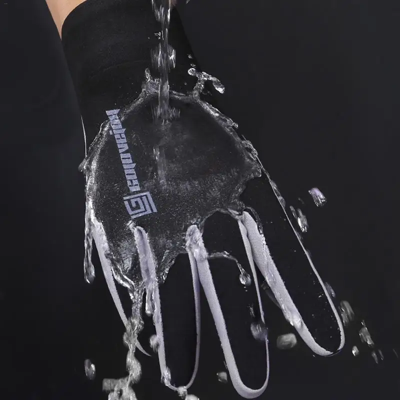 

Outdoor Touch Screen Full-fingered Waterproof Windproof Warm and Fleece-lined Gloves for Riding and Skiing