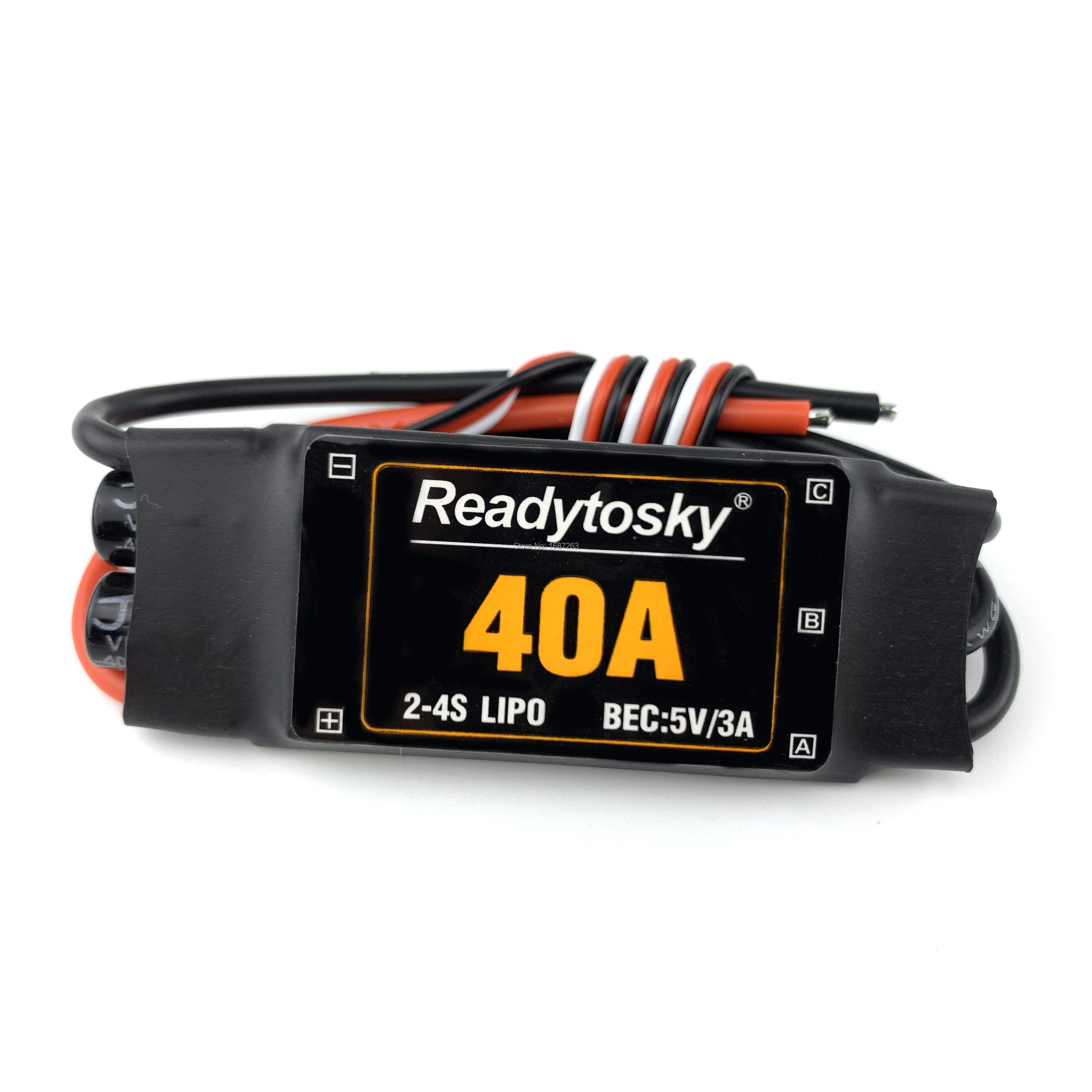 4 шт./лот 40A ESC OPTO 2 4S бесщеточный электронный регулятор скорости для F450 S500 ZD550 RC