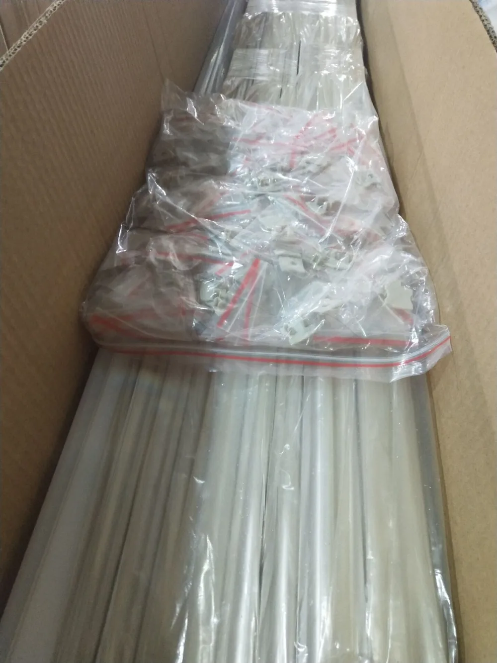 

20 X 2M Sets/Lot U shape aluminum profile led bar Big size square type aluminium led channel with power place