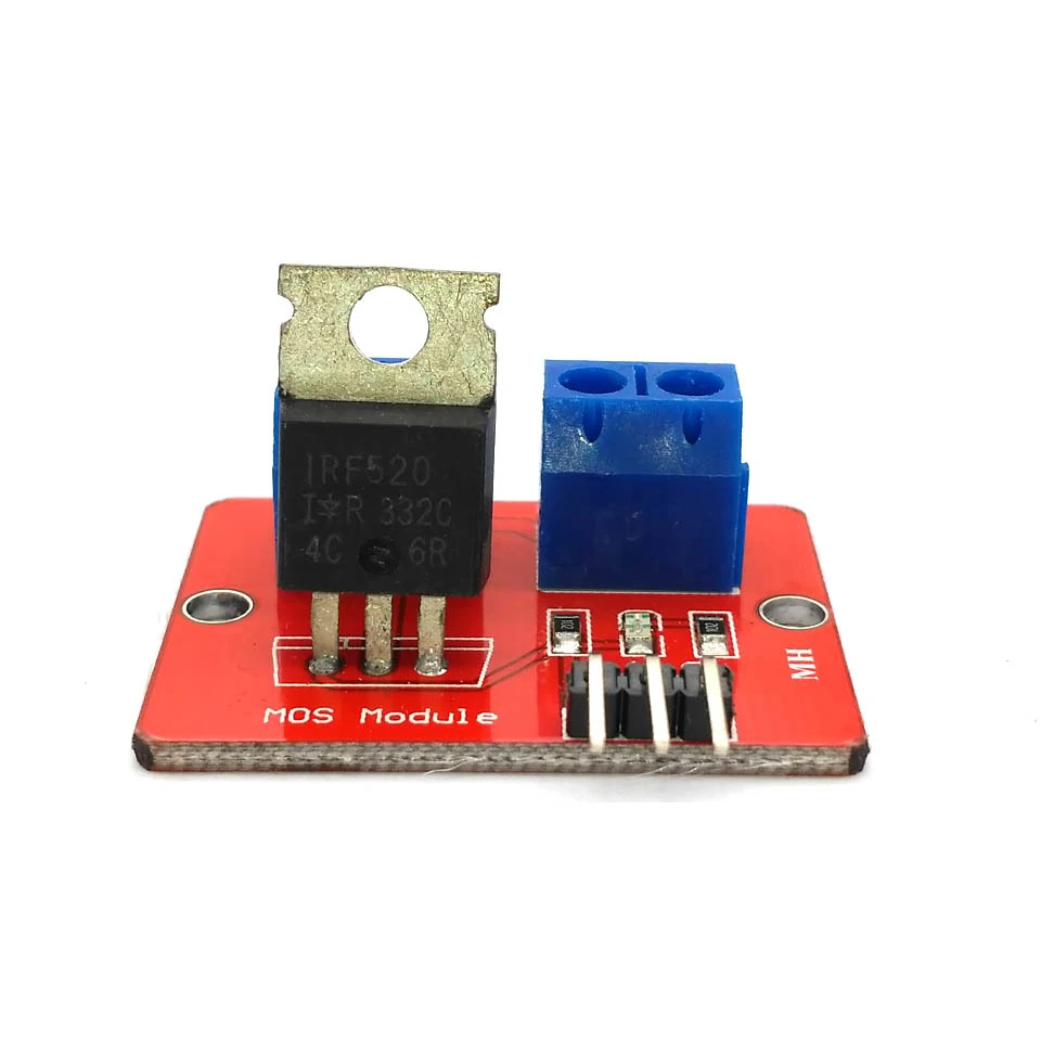 0 24 В верхняя кнопка Mosfet IRF520 драйвер MOS модуль для Arduino MCU ARM Raspberry Pi|Запасные части| |