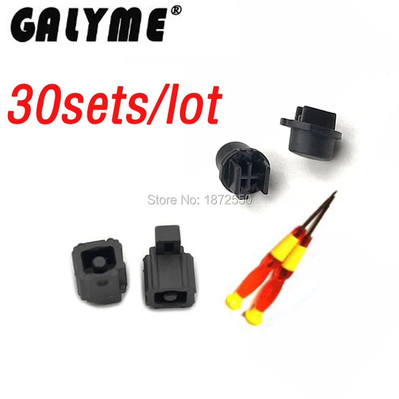 30 комплектов w/отвертки Joy Con ручная застежка кнопка слайдер Пряжка замок для Switch NS