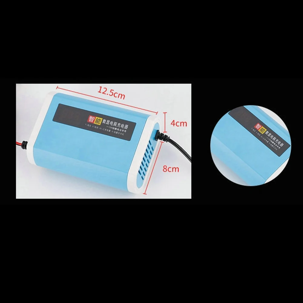 12 V 6A Lcd цифровой дисплей автомобильное зарядное устройство для батареи вольт 20 до