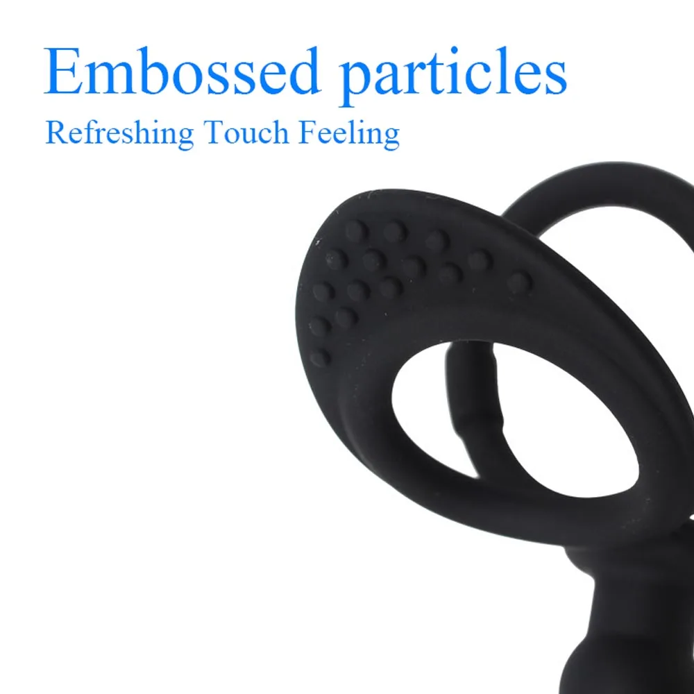 EXVOID Wearable Anal Plug Prostate Massage Adult Products Silicone Sex Toys for Men Beads Butt G-spot Stimulate | Красота и здоровье