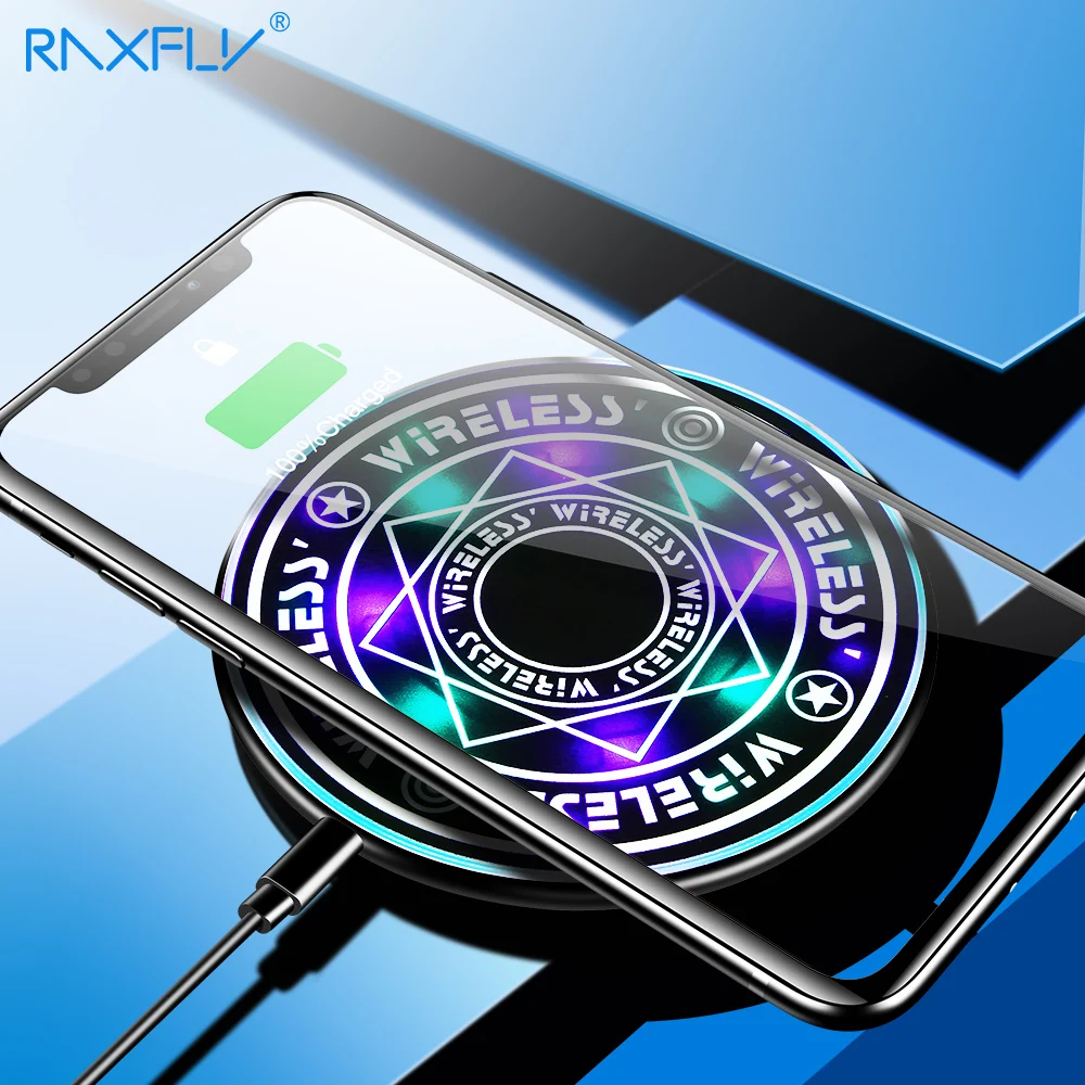 Универсальное беспроводное зарядное устройство RAXFLY для iPhone X XS MAX XR Magic Arry