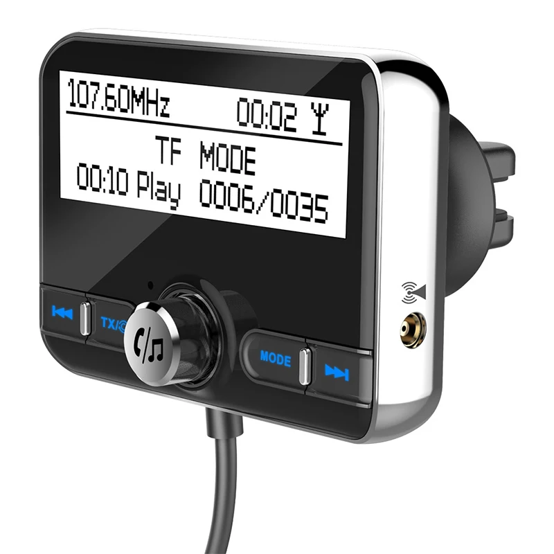 Автомобильный цифровой радиоприемник DAB Mp3 Bluetooth FM передатчик|Автомобильный