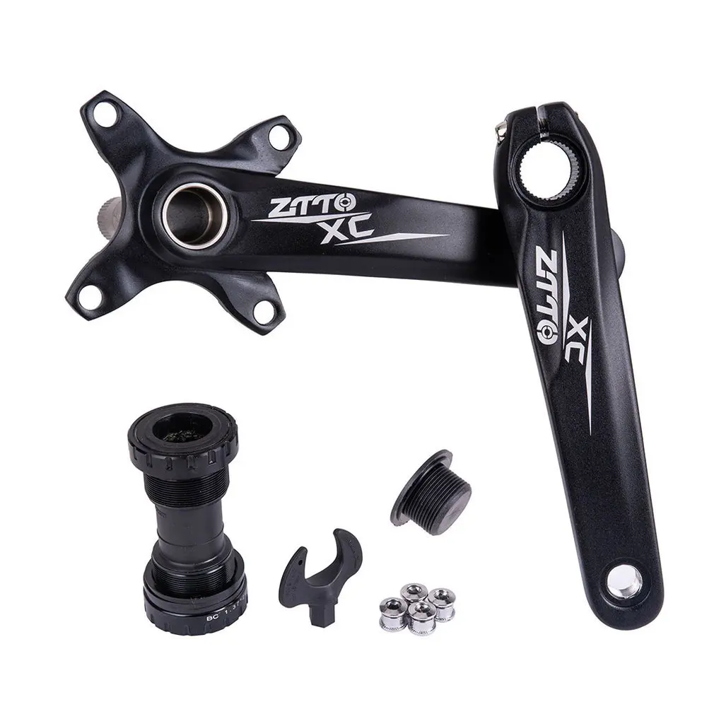 1 комплект MTB велосипеда BCD 104 Crankset 170 мм Кривошип 1X система бензопилок одно кольцо