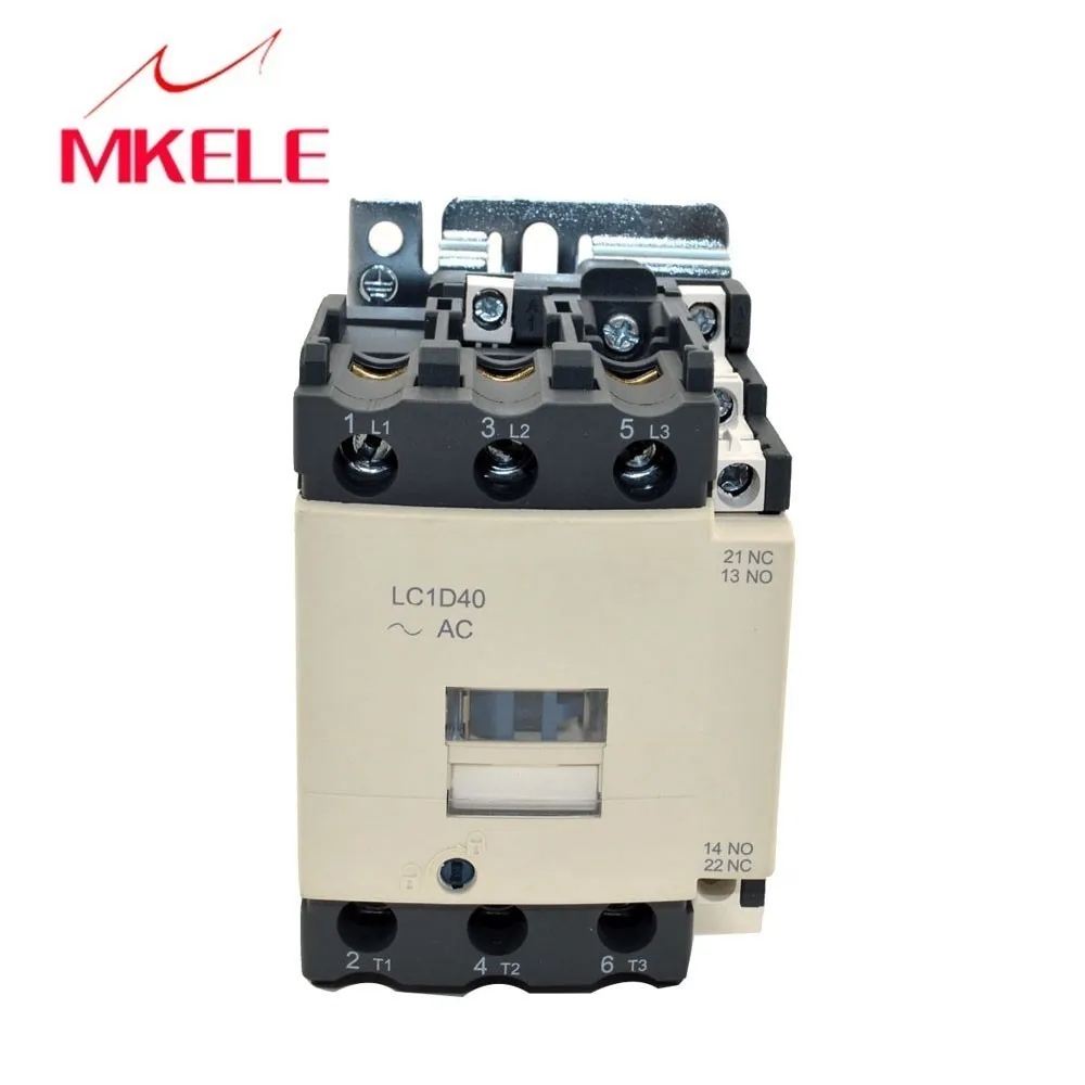 LC1 D40 M7C 3P + NO NC telemecanique Контактор 220В/380В 3 фазный электрический контактор с 85%
