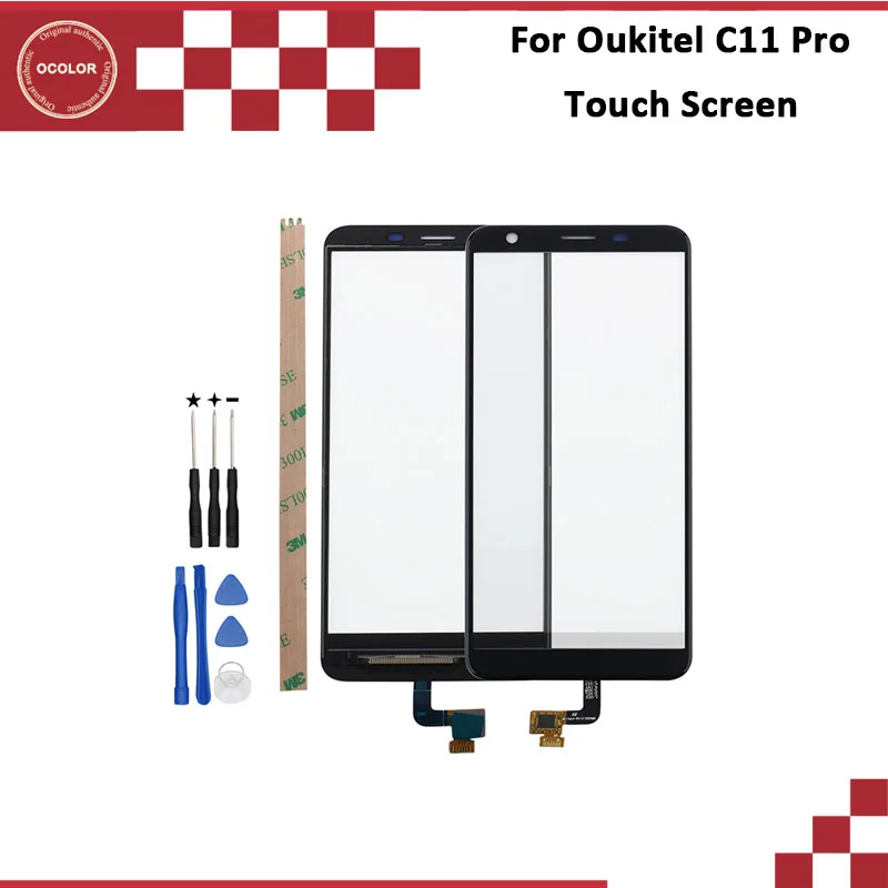 Ocolor для Oukitel C11 Pro сенсорный экран Сенсорная панель в сборе Замена телефона с