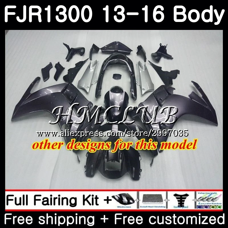 Комплект для YAMAHA FJR1300A комплект FJR 1300 2013 2014 2015 2016 12hc 0 FJR1300 A 13 14 15 16 обтекатель с