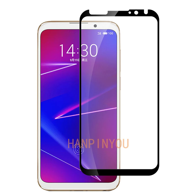Для Meizu 16X M872Q 6 0 &quotПолное покрытие закаленное стекло Защита для экрана