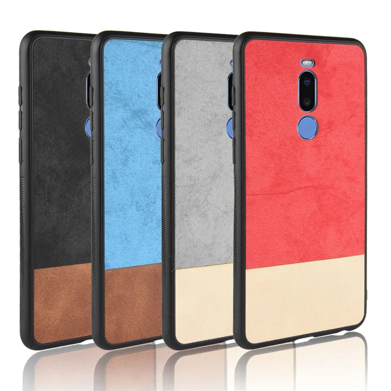 Чехол для Meizu M8 Note M8Note силиконовый чехол из тпу с рамкой тканевый полным покрытием