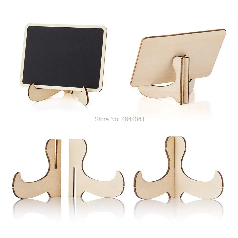 Мини доска с мольбертом Деревянные маленькие досок мини теги в виде Школьной