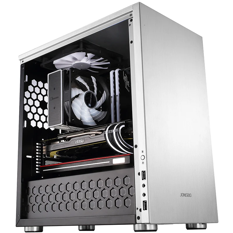 Jonsbo Cr-601 4 тепловые трубы 256 Rgb цветной свет ЦП радиатор 12 см бесшумные вентиляторы
