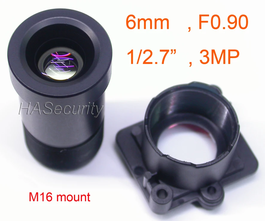 Звезда светильник F0.90 проема 6 мм объектив 3MP 1/2.7 &quotформат вывода изображения