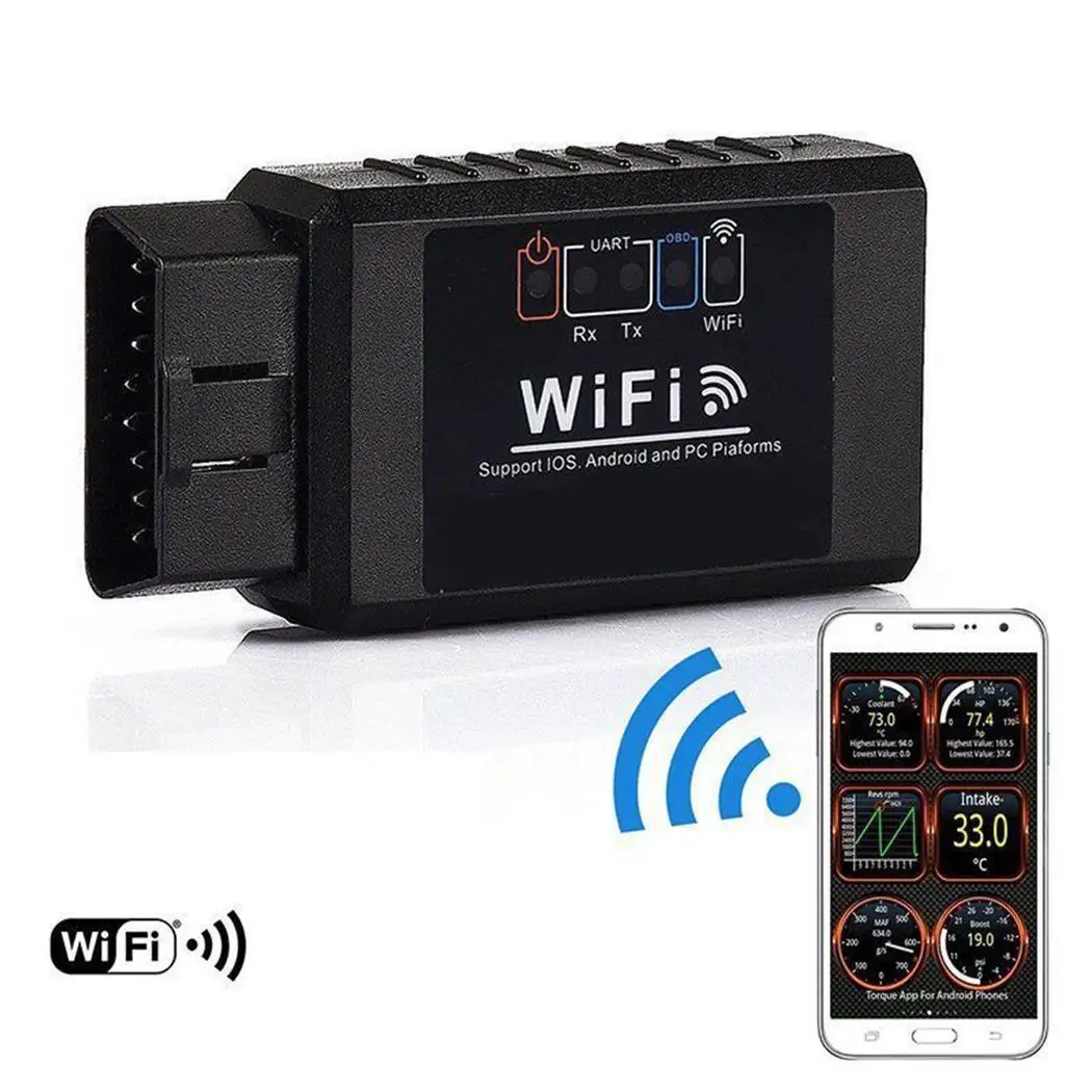 OBD2 ELM327 V1.5 Bluetooth/wifi автомобильный диагностический инструмент ELM 327 считыватель