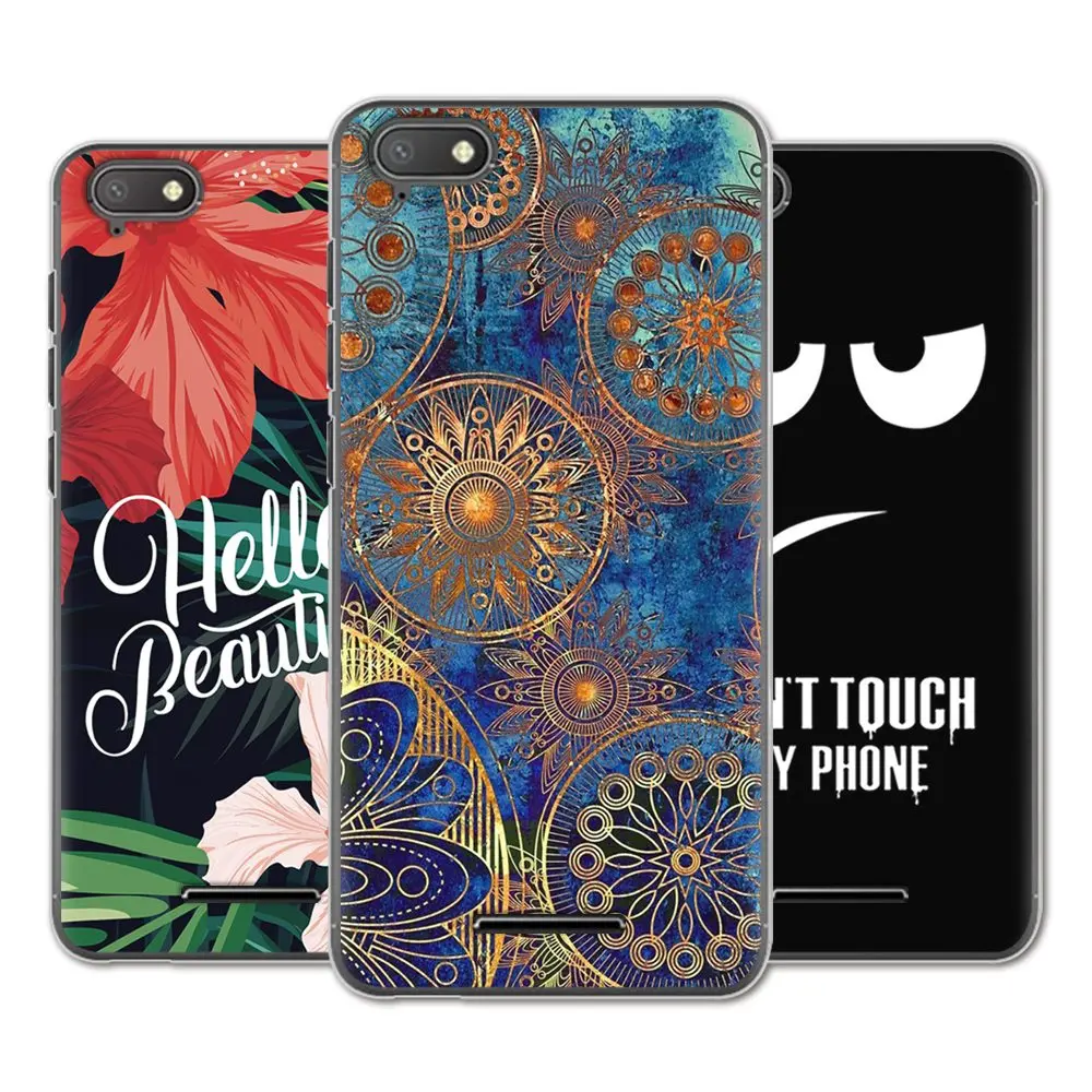 Soft Phone Case For BQ-5037 Strike Power 4G Stylish Design Colorful Painted Back Cover TPU Silicone |