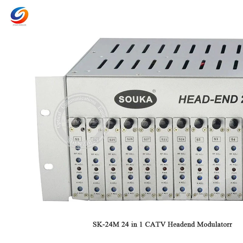 Хит 2019! Высокое качество цифровой SK-24M 24 в 1 catv головной модулятор CATV | Мобильные