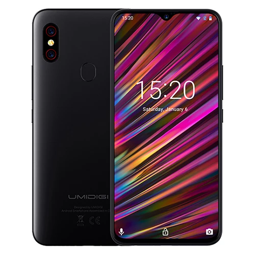 UMIDIGI F1 играть 6 3 'ƊG Смартфон Android 9 0 Helio P60 Octa Core 2 ГГц Mali G72 ГБ 64 Гб отпечатков