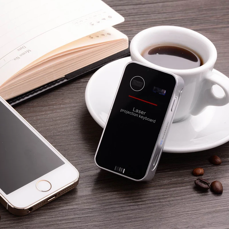Беспроводная лазерная проекция Bluetooth Виртуальная клавиатура для Iphone Ipad