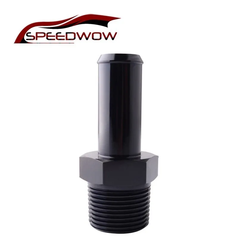 SPEEDWOW 3/4NPT прямой колючий ниппель шланг Барб из алюминиевого сплава AN12 фитинг