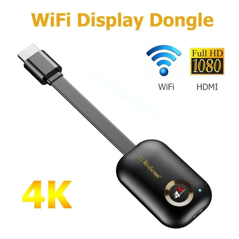 G9 плюс 4 K 2 4G HDMI беспроводной WiFi Дисплей Dongle HDTV Видео переходник с поддержкой