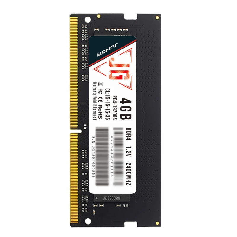 Juhor Ddr4 4G 1.2V 288 Pin Ram Memory For Laptop 2400Mhz | Компьютеры и офис