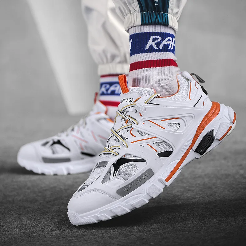Мужская обувь кроссовки сезон весна-осень Zapatillas Deportivas Hombre дышащая повседневная