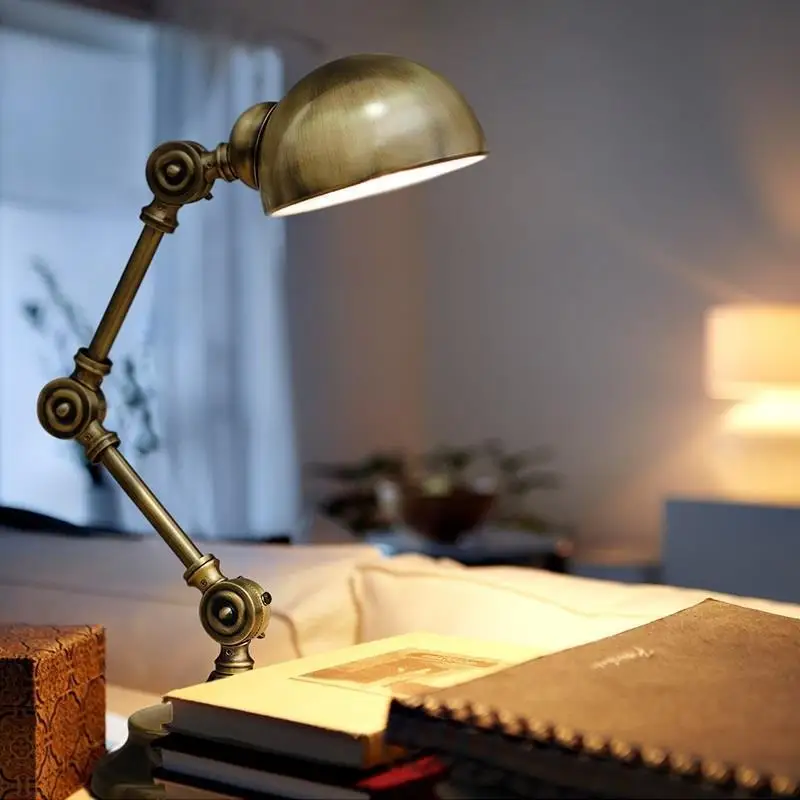 Abajur Escritorio Lampada Da Tavolo исследование Decoracao Para Casa Светодиодная лампа Luminaria Lampen