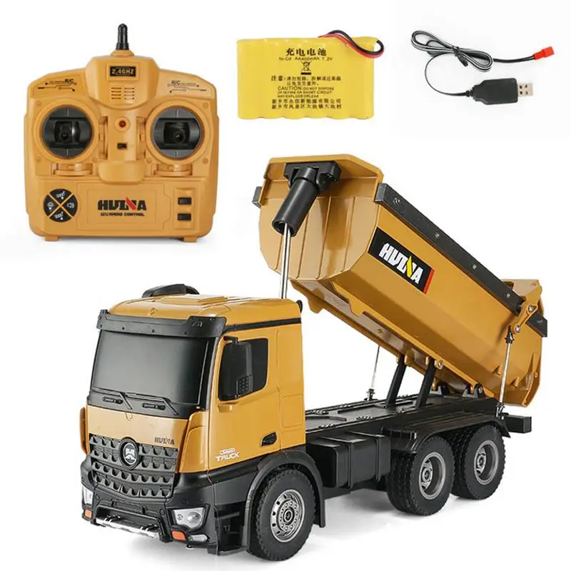 Радиоуправляемый грузовик Huina 1573 RTR 2 4 ГГц 10 каналов 1:14 с дистанционным