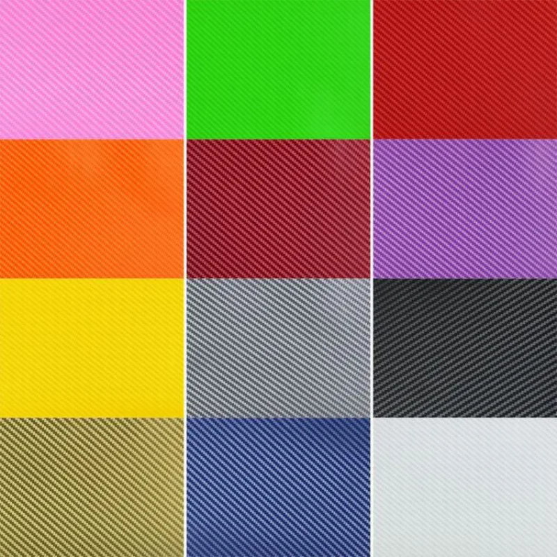 Автомобильная 5D Высококачественная глянцевая виниловая пленка из углеродного