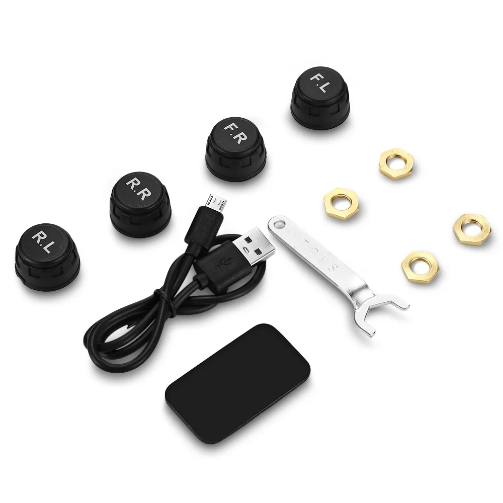 USB Android TPMS автомобильные работающие от солнечной энергии система контроля