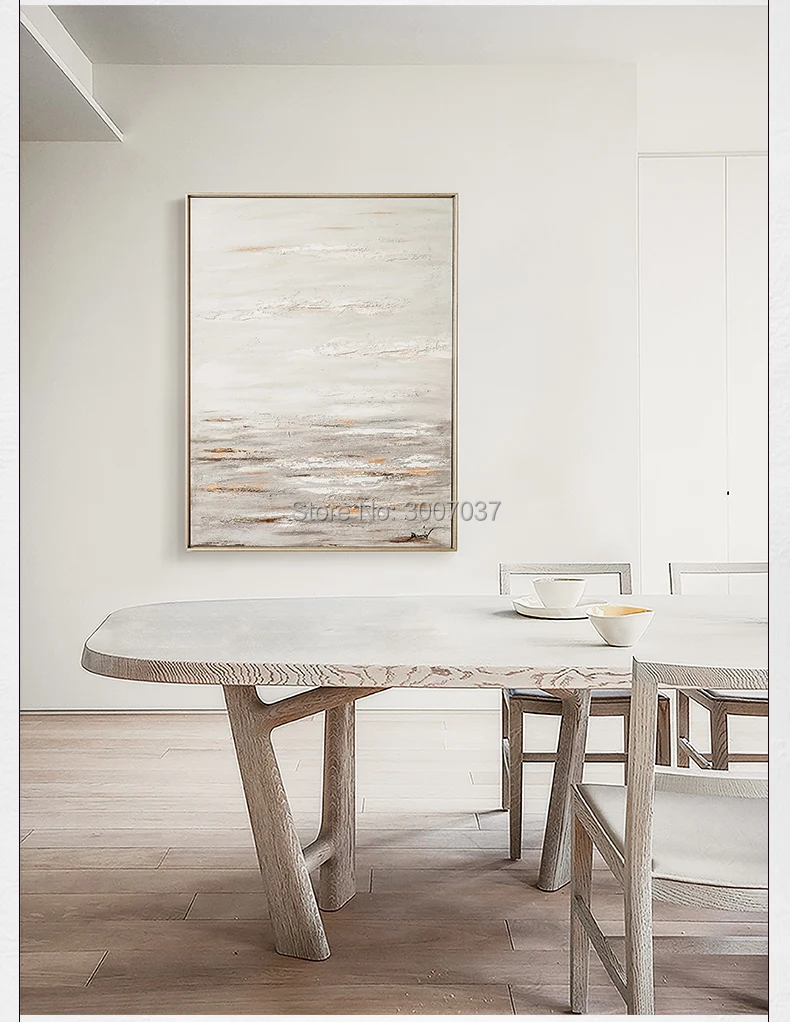 100% ручная роспись коричневая картина маслом украшение для дома высокое качество