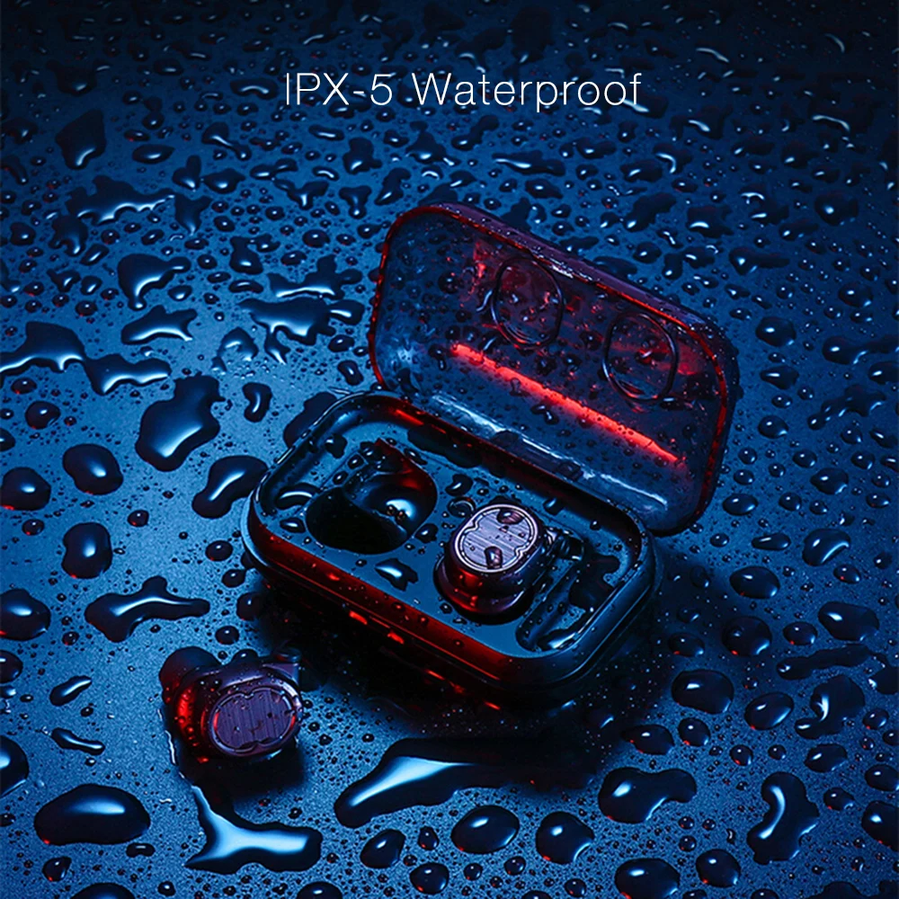 Сенсорный экран Управление DSP наушники вкладыши TWS Bluetooth 5 0 IPX5 Водонепроницаемый Hi