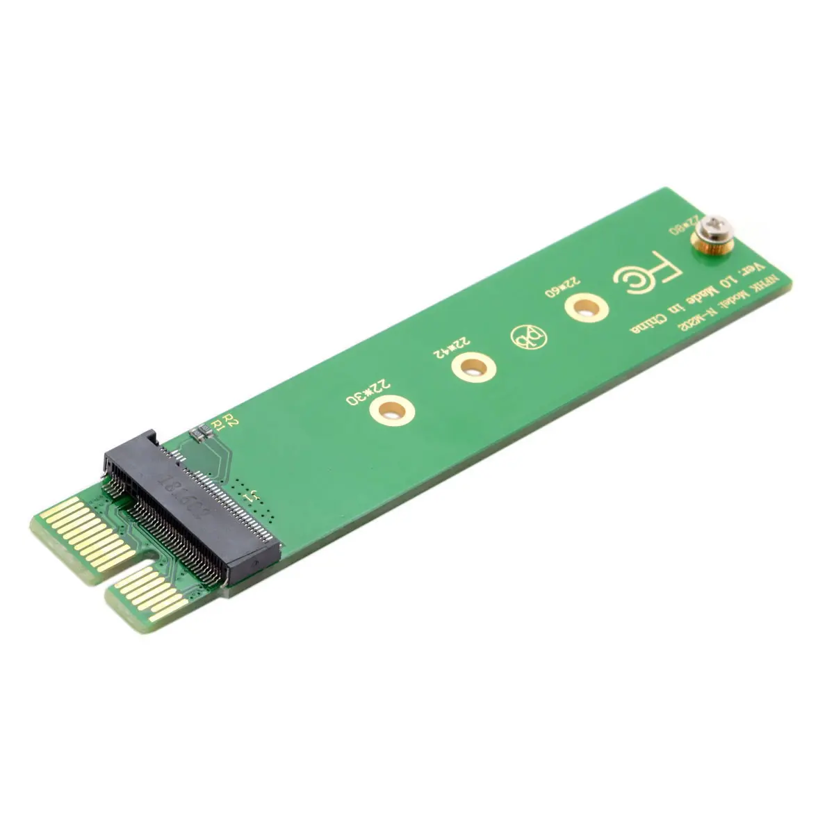 CY PCIe PCI E 3 0 1x x1 для NGFF M key M.2 NVME AHCI SSD Вертикальный адаптер XP941 SM951 PM951 960 EVO