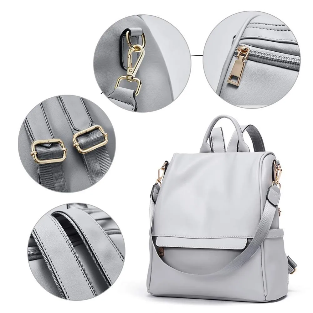 Роскошный дизайнерский Модный женский рюкзак большой нежный и Удобный